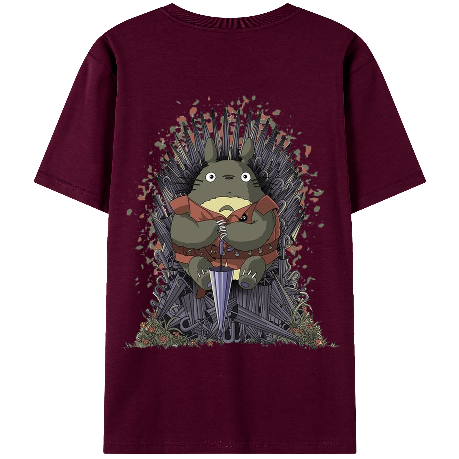 （画像用） となりのトトロ 草壁メイ 草壁サツキ My Neighbor Totoro Satsuki Kusakabe Mei Kusakabe レディース半袖Tシャツ(バックプリント)